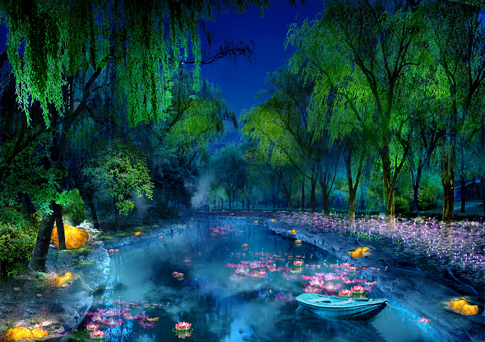 頤和府夜景規(guī)劃設計